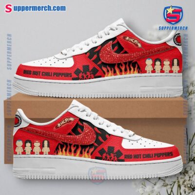 Red Hot Chilli Peppers Scar Tissue Band Air Force Shoes xljVB59
