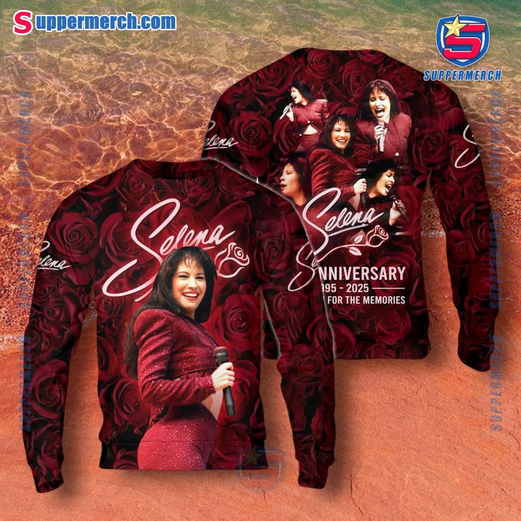 Selena 30th Anniversary 1995-2025 Thank You For The Memories T-shirt, Hoodie-b s4BtxNm