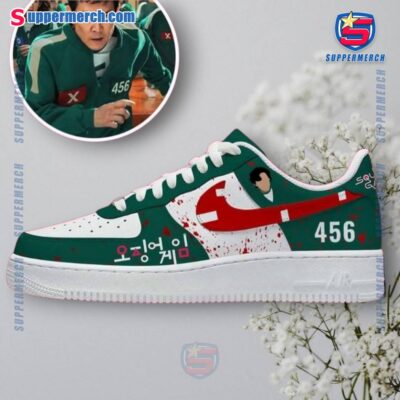 Squid Game 456 Air Force Shoes Tyrtkhl