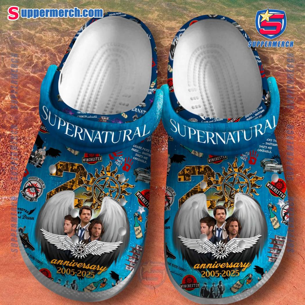 Supernatural 20th Anniversary 2005-2025 Crocs X0wIP4i