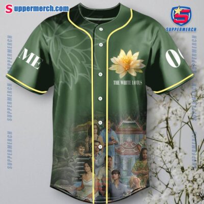The White Lotus Personalized Baseball Jersey-a y2Nx7LS