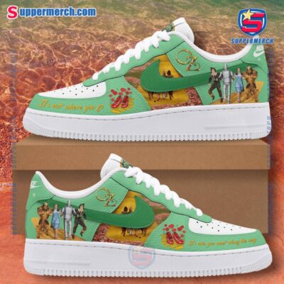 The Wizard Of Oz It's Not Where You Go Air Force Shoes 5t2WUgO
