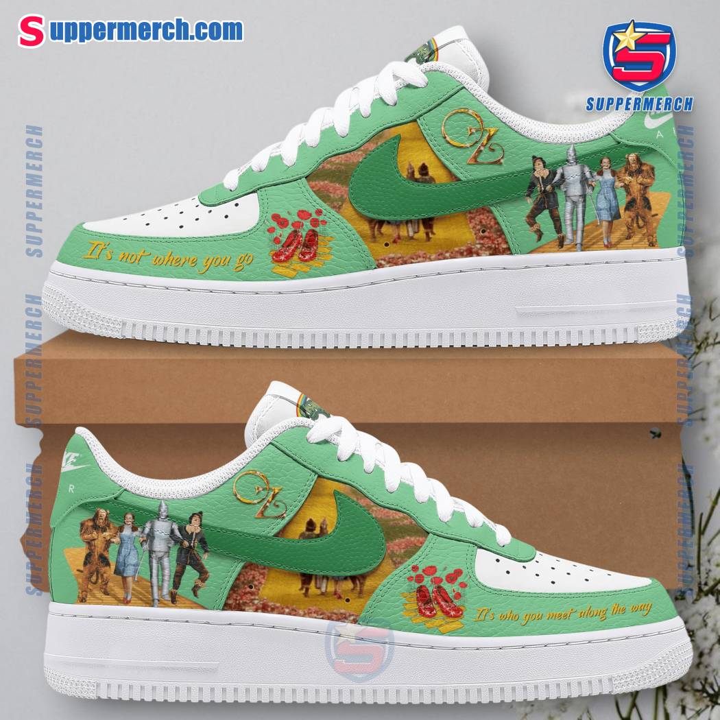 The Wizard Of Oz It's Who You Meet Along The Way Air Force Shoes dHR1e4B