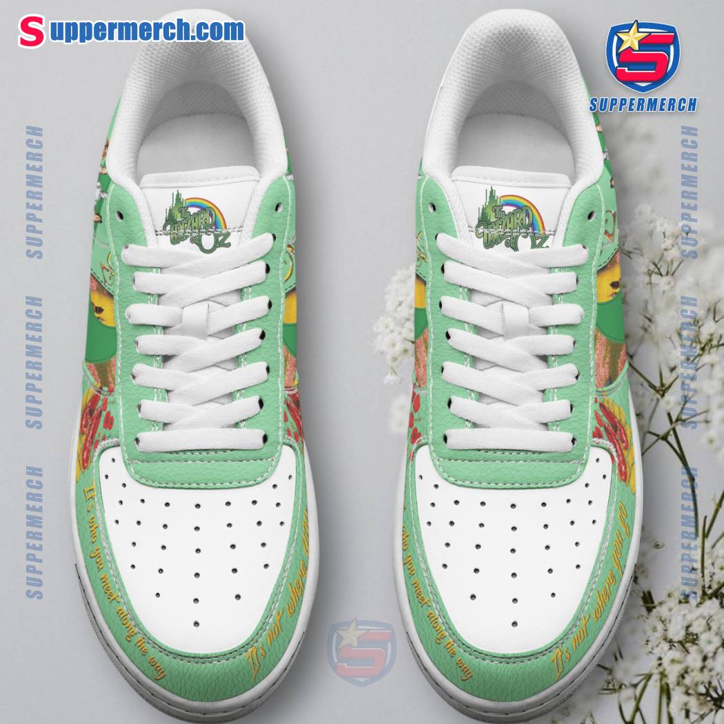The Wizard Of Oz It's Who You Meet Along The Way Air Force Shoes-c mRPw8zs