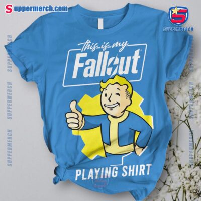 This Is My Fallout Playing Short Pajamas Set-a PX6Whyg