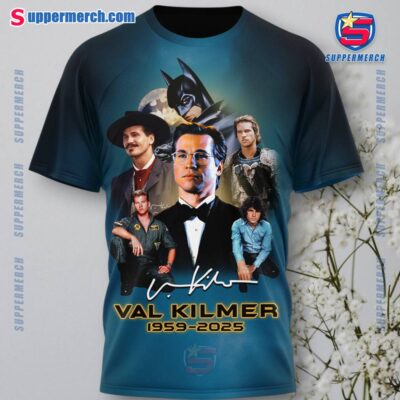 Val Kilmer Forever 1959-2025 Signature Shirt-a zo9K37S