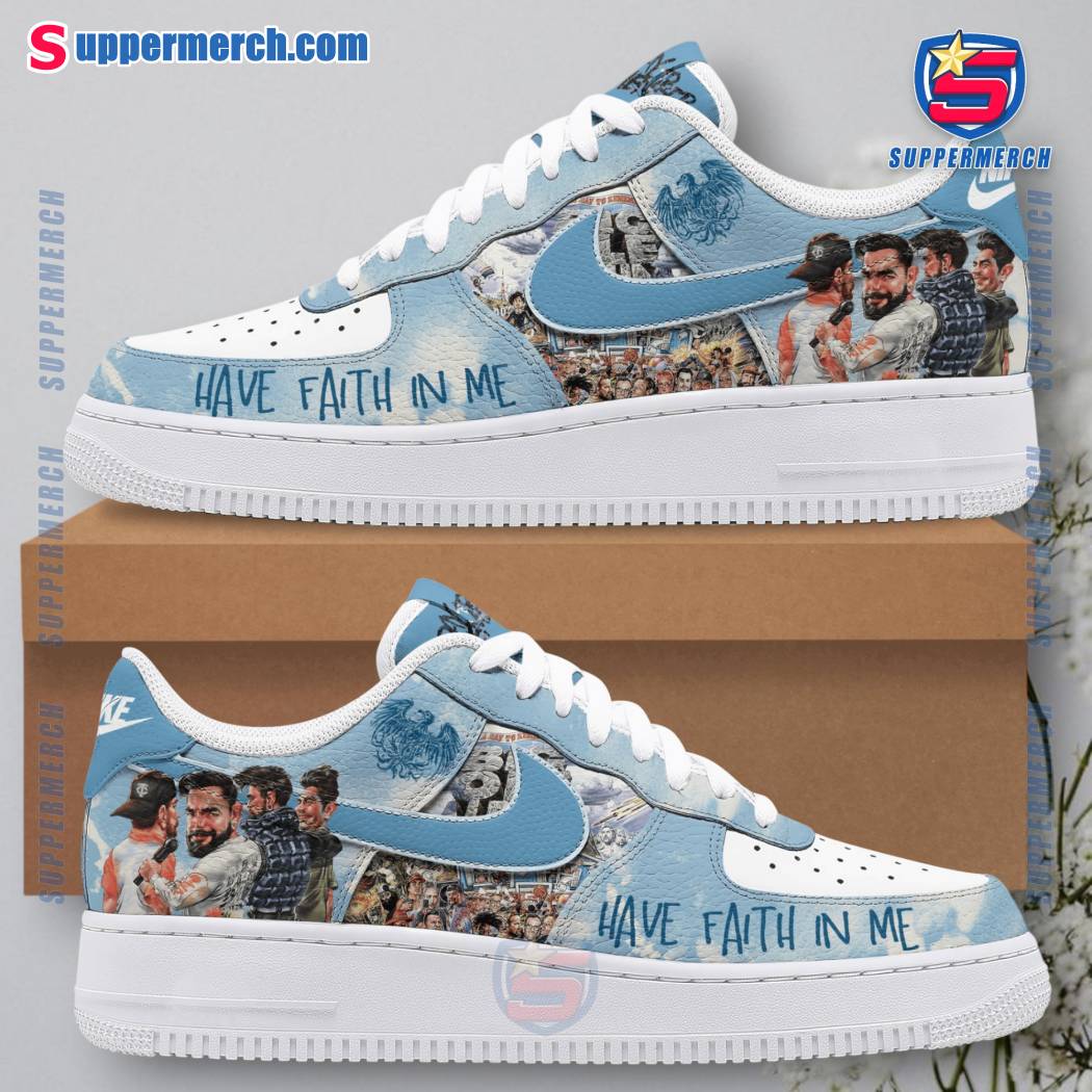 A Day To Remember Have Faith In Me Air Force Shoes eiZWBCr