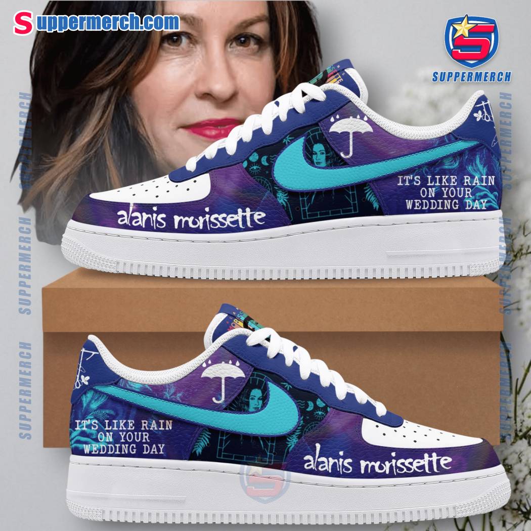 Alanis Morissette It's Like Rain On Your Wedding Day Air Force Shoes CQJZOMo