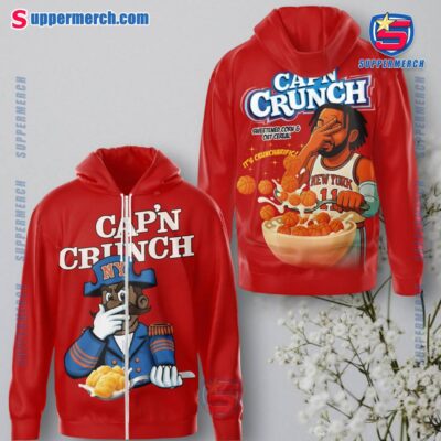 Cap'n Crunch Jalen Brunson New York Knicks T-shirt, Hoodie-a NtTQZzq