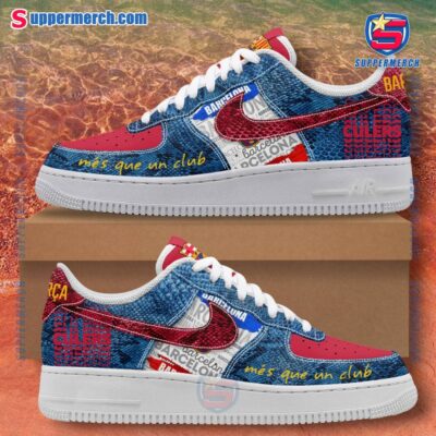 FC Barcelona Mes Que Un Club Air Force Shoes 0HMCo7i