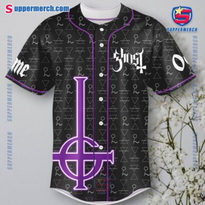 Ghost Band I Wanna Bewitch You All Night Personalized Baseball Jersey-a PgM3p5R