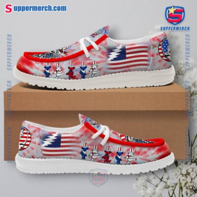 Grateful Dead Independence Day Loafer Shoes d5Yqapb