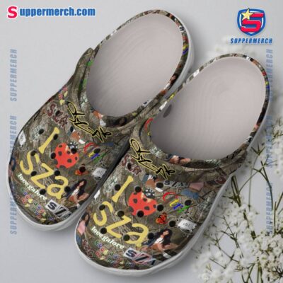 I Love Sza Heart Ladybug Camo Crocs-a d9Y3AJO