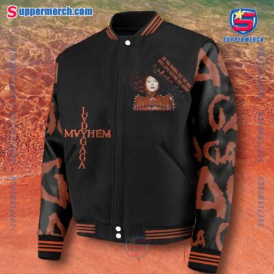 Lady Gaga The Mayhem Ball Tour 2025 Baseball Jacket-a ps2t0hI