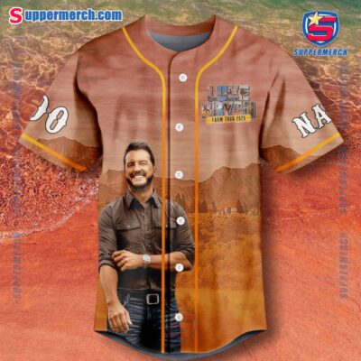 Luke Bryan Farm Tour 2025 Boots Need Knockin' Personalized Baseball Jersey-a HbCFJ0c