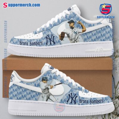 New York Yankees Monogram Bronx Bombers Air Force Shoes EF6U5Lj