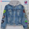 Pierce The Veil Kiss Me Now And Never 'cause Moments Fade Away Jean Hoodie Jacket-a 0TzXvYa