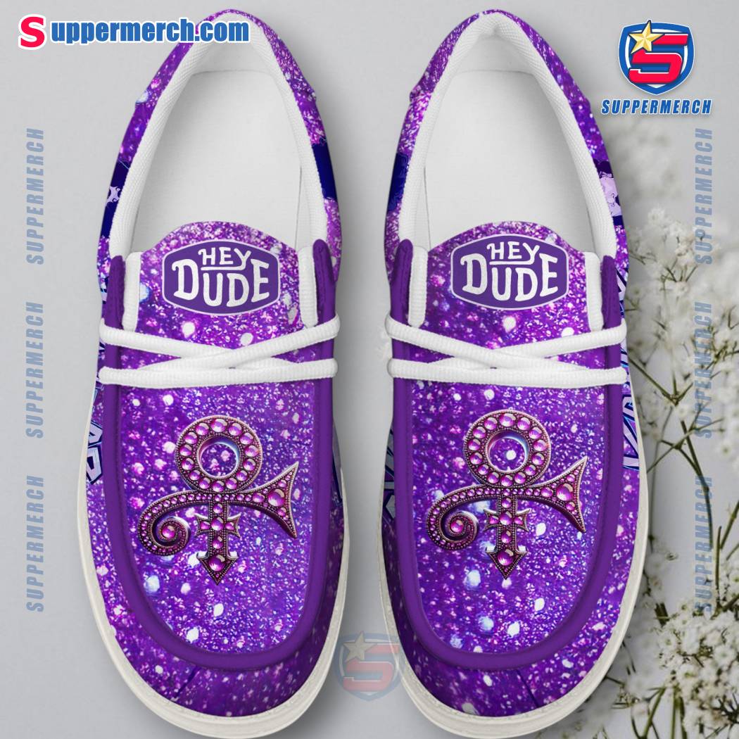 Prince Purple Glitter Loafer Shoes-b gM2BF9p