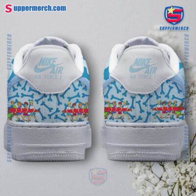 Scooby-doo Surfing Dog Bone Air Force Shoes-a IiJXdnD