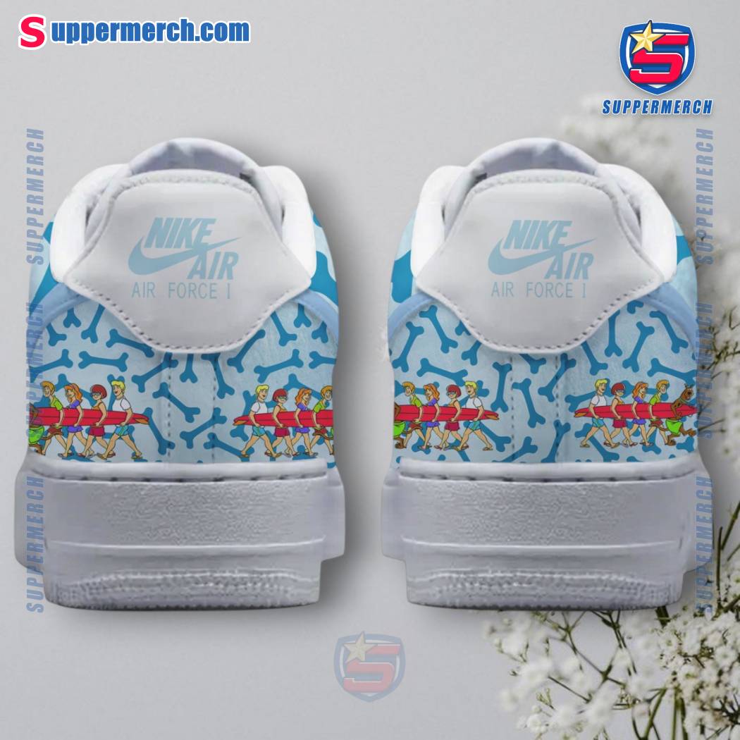 Scooby-doo Surfing Dog Bone Air Force Shoes-a IiJXdnD
