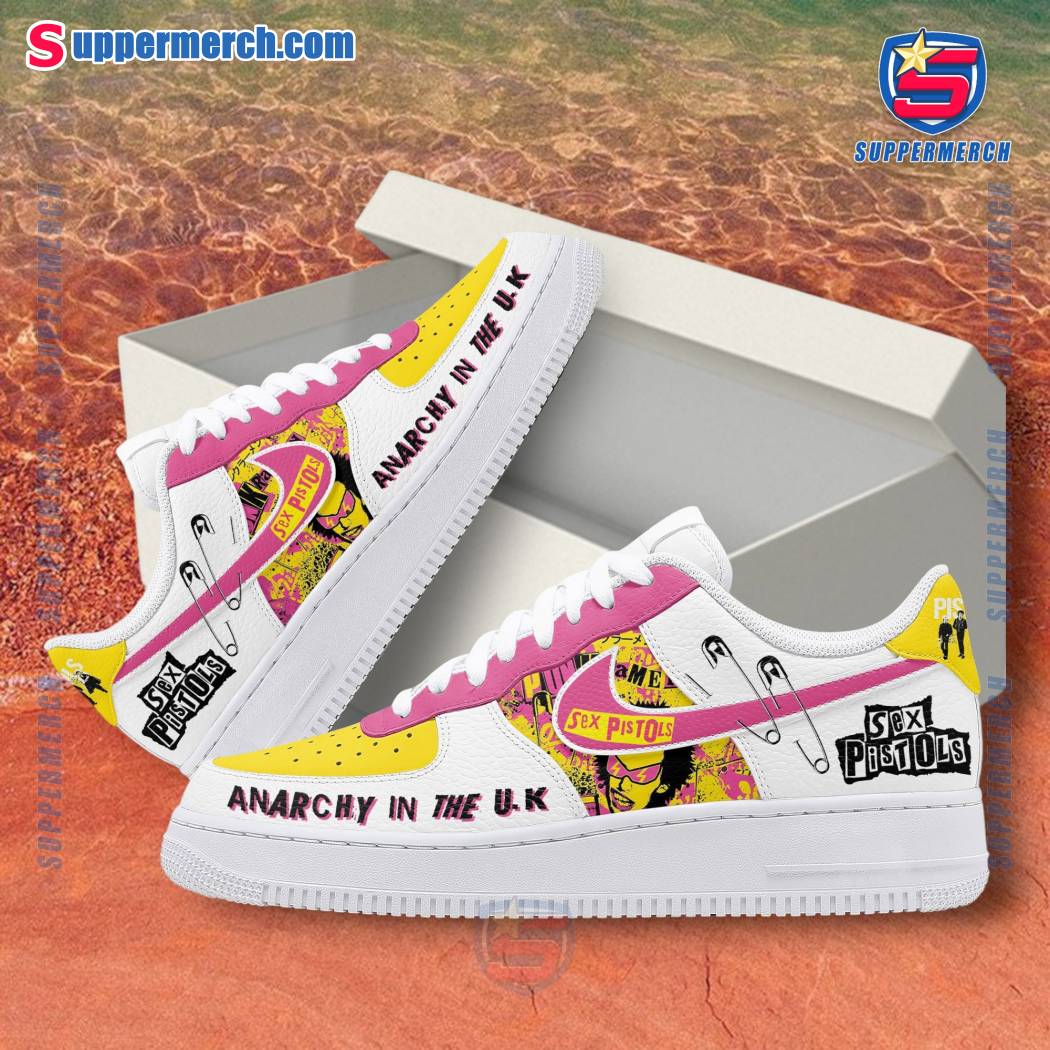 Sex Pistols Anarchy In The UK Air Force Shoes-a H0jh5gO