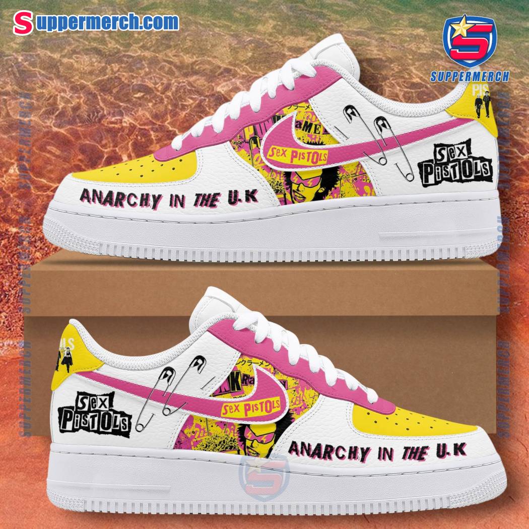 Sex Pistols Anarchy In The UK Air Force Shoes JrUyCpM