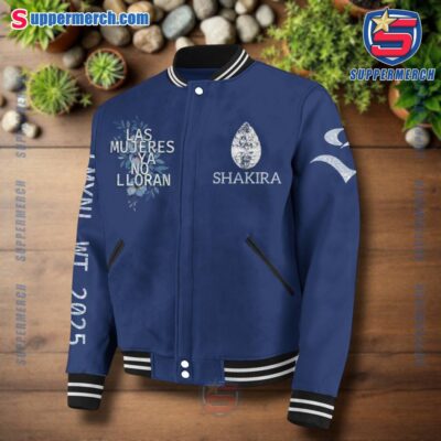 Shakira Las Mujeres Ya No Lloran World Tour 2025 Baseball Jacket-a k7WFgHv