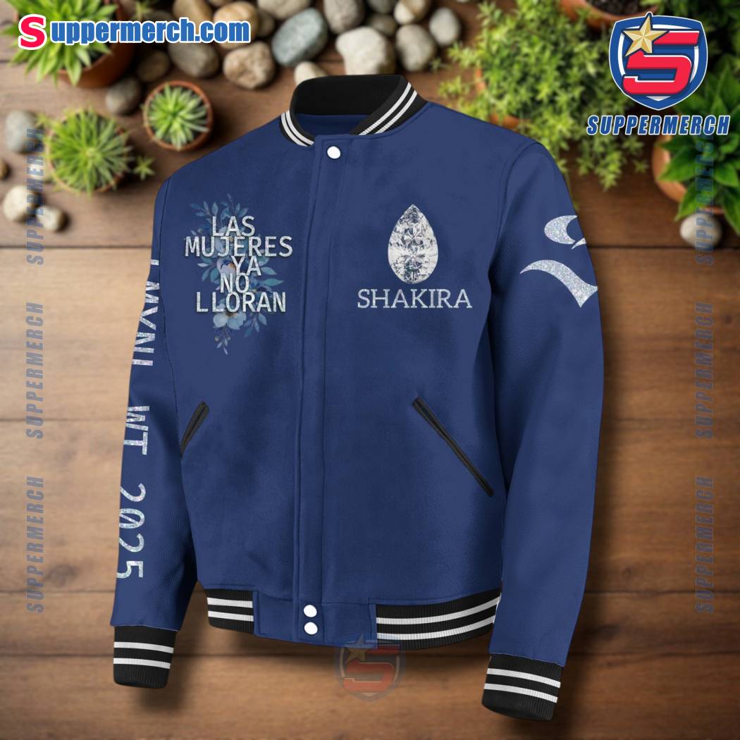 Shakira Las Mujeres Ya No Lloran World Tour 2025 Baseball Jacket-a k7WFgHv