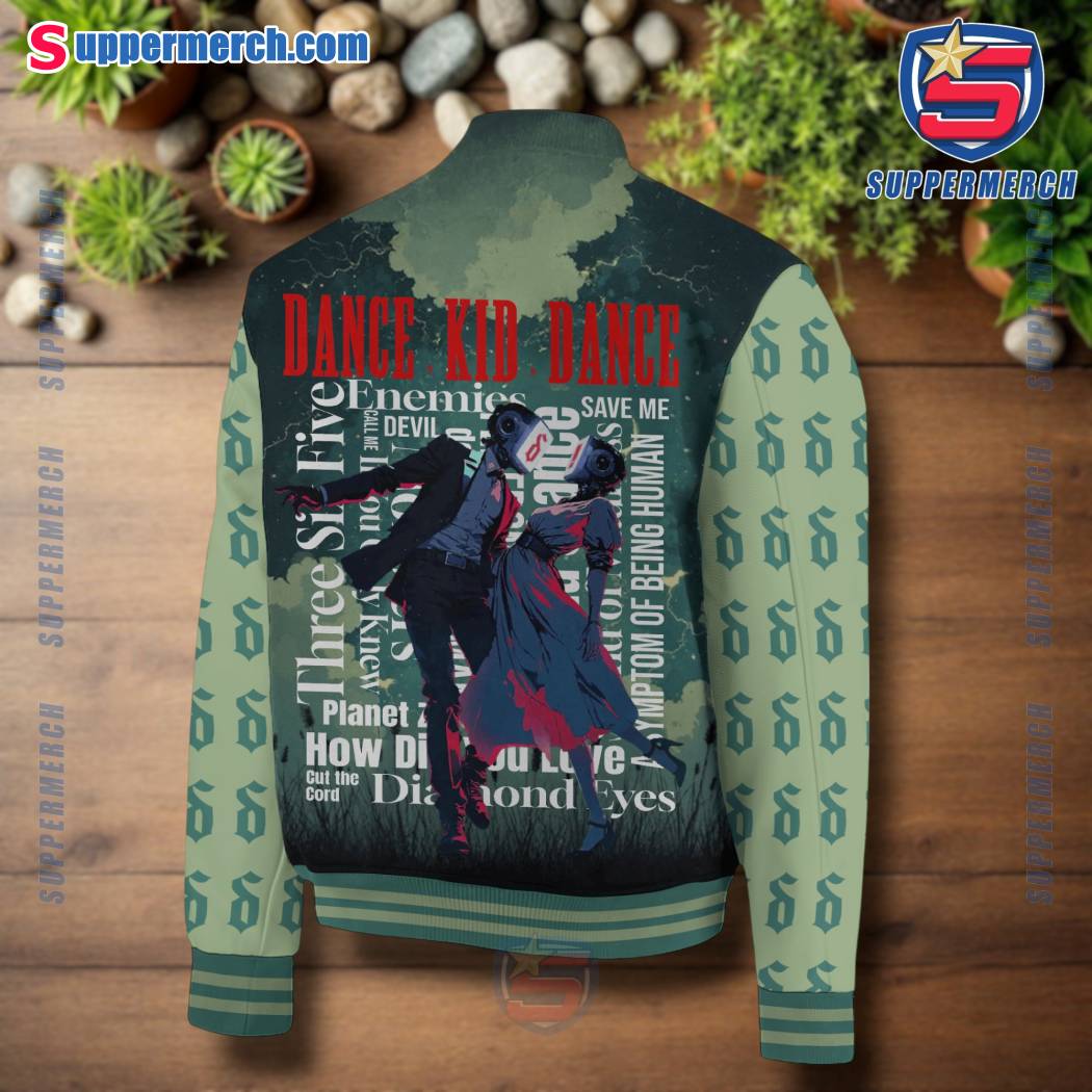 Shinedown Dance Kid Dance Baseball Jacket-b HfJg49h