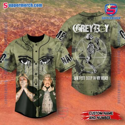Suicideboys Grey Day Six Feet Deep In My Head Personalized Baseball Jersey I2Fuz3G