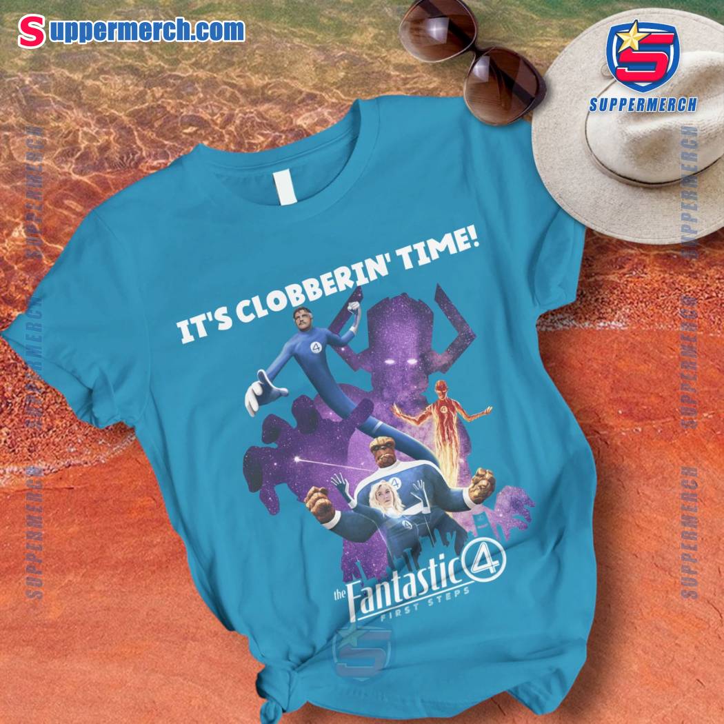 The Fantastic Four First Steps It's Clobberin' Time Pajamas Set-a ZwVt9Fx