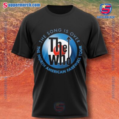 The Who The Song Is Over US Tour 2025 Shirt-a cXjJ74d