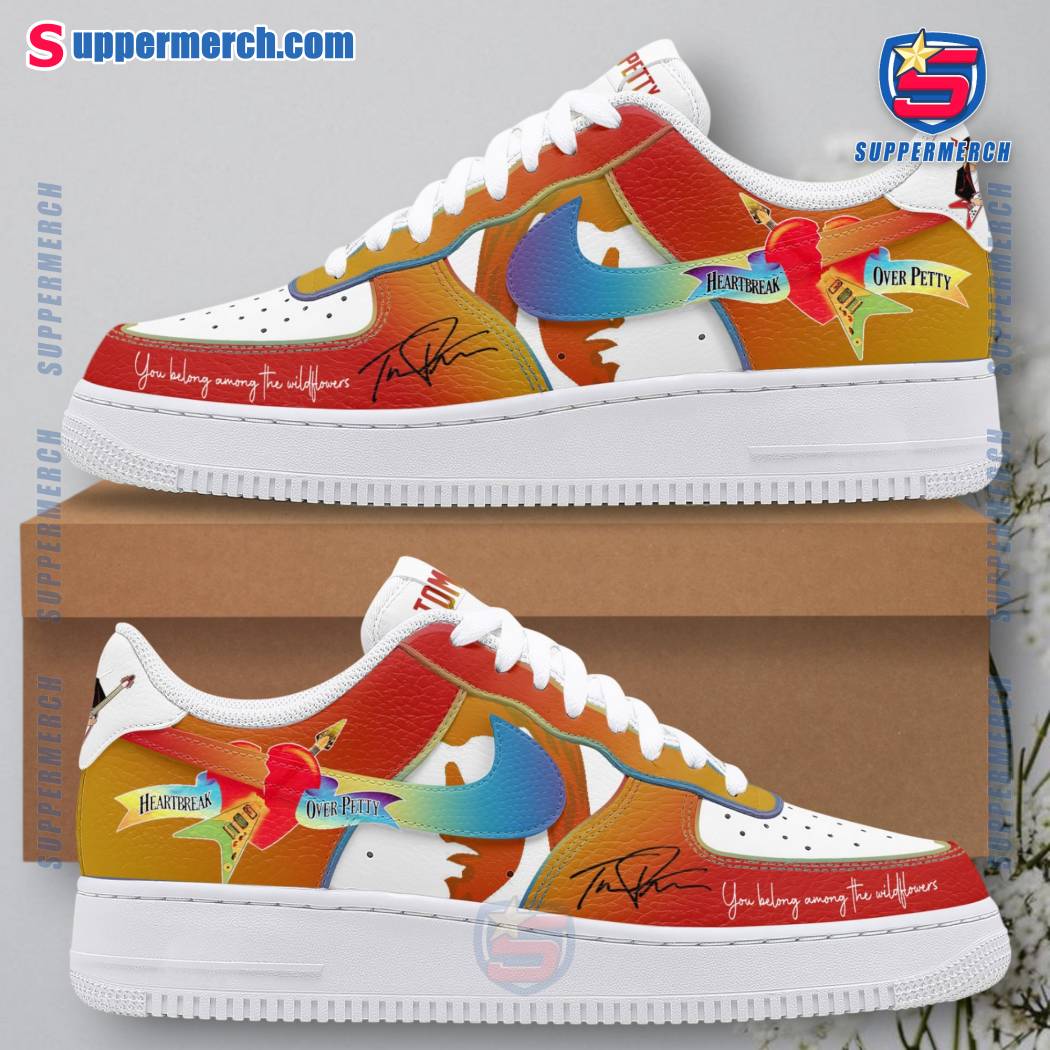 Tom Petty Heartbreak Over Petty You Belong Among The Wildflowers Air Force Shoes Jo9Gj8C