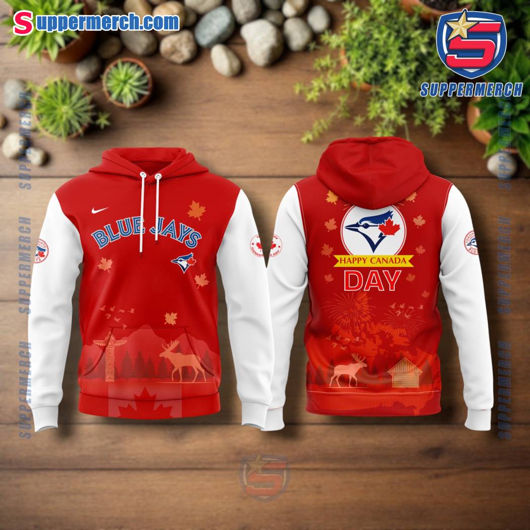 Toronto Blue Jays Happy Canada Day 2025 T-shirt, Hoodie, Sweatshirt-a O706A3V