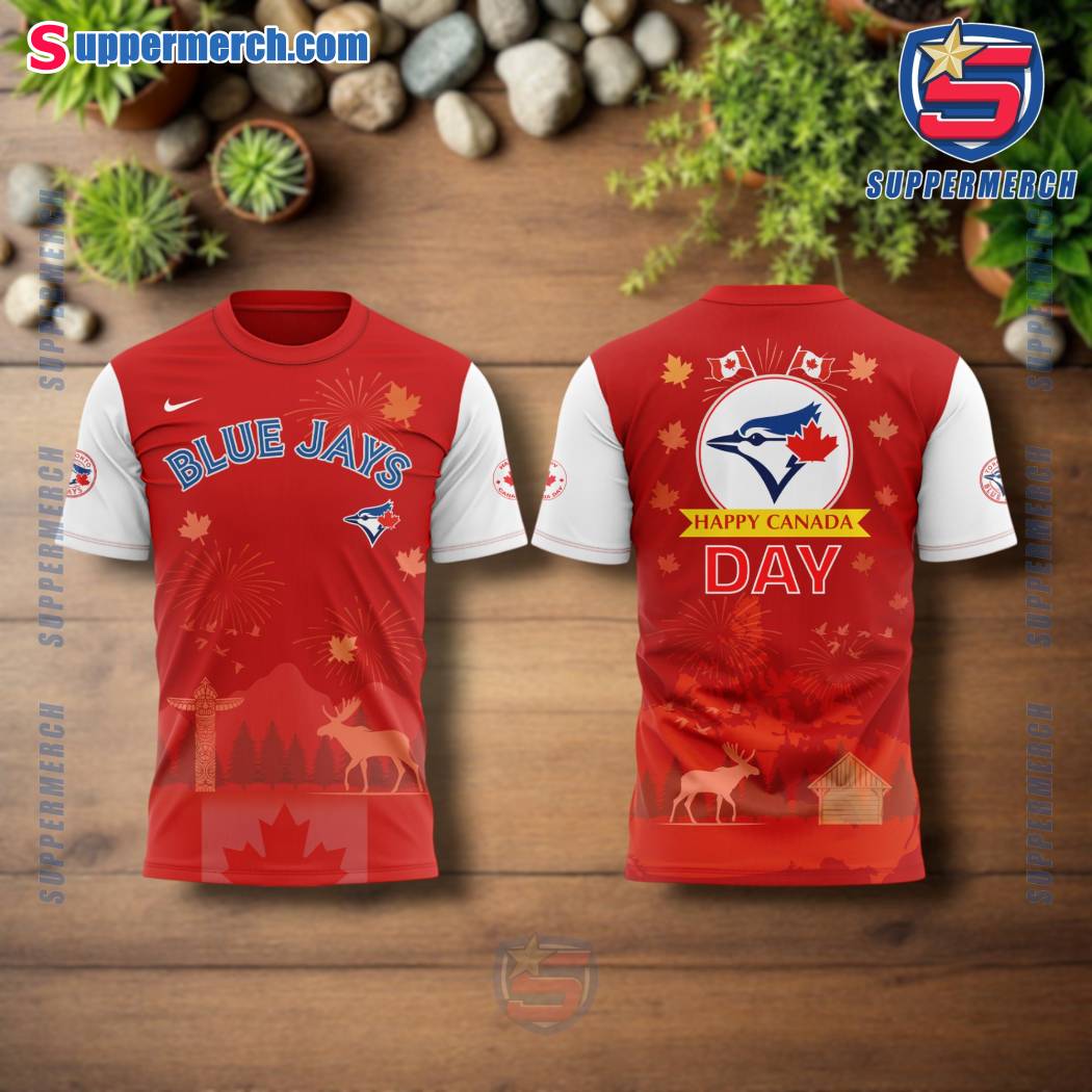 Toronto Blue Jays Happy Canada Day 2025 T-shirt, Hoodie, Sweatshirt BxacIY0