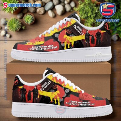 Twenty One Pilots Breach Air Force Shoes SFBK5Tg