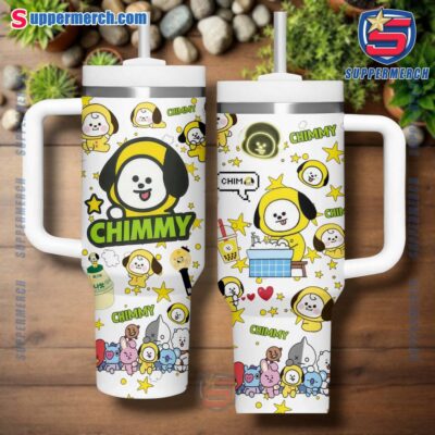 BTS BT21 Characters 40oz Tumbler With Handle-a f6meROw