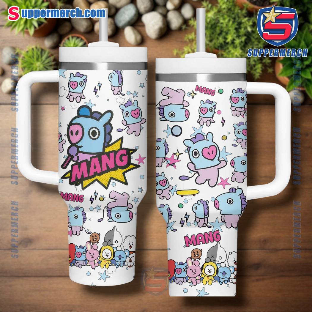 BTS BT21 Characters 40oz Tumbler With Handle-x PrvmbVh