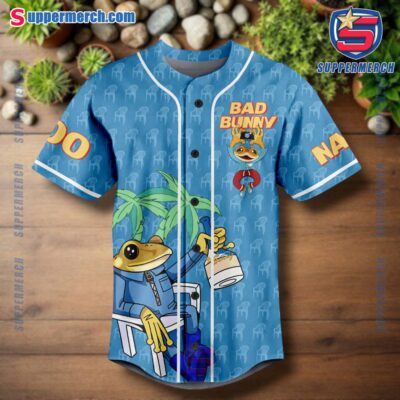 Bad Bunny Y Si El Dia Se Pone Feo Personalized Baseball Jersey-a DugHyGS