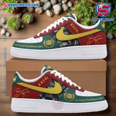 Bruno Mars Las Vegas Residency 2025 Air Force Shoes nSf01mL