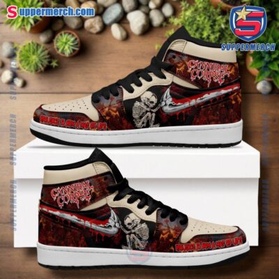 Cannibal Corpse Violence Is Now A Way Of Life Air Jordan High Top Shoes EkTQm9X