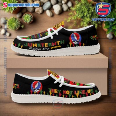 Grateful Dead Juneteenth Freedom Day They Not Like Us Loafer Shoes-a vZajLuy