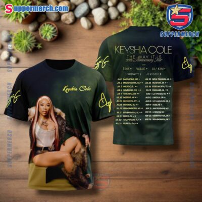 Keyshia Cole The Way It Is Tour 2025 Shirt NpUmXlG