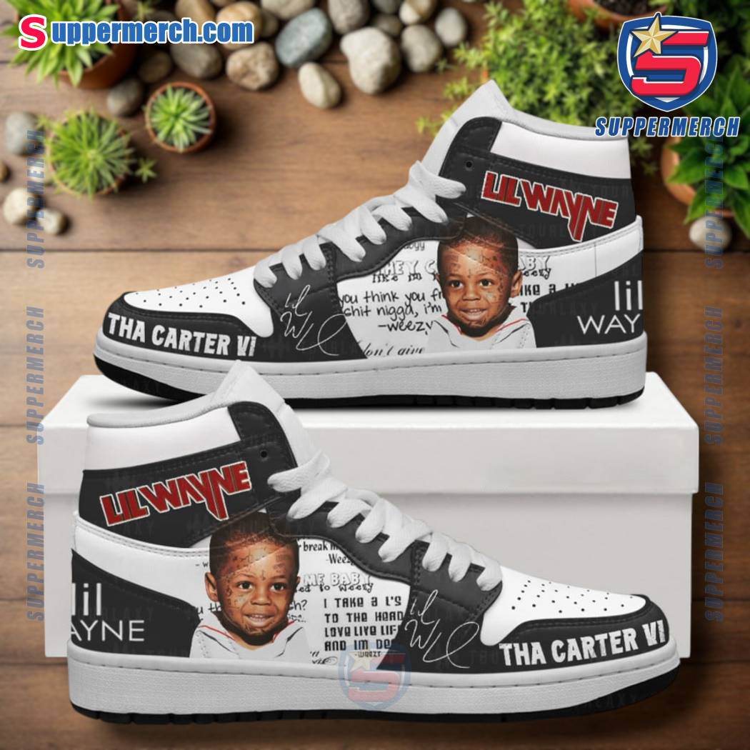Lil Wayne Tha Carter VI Album Air Jordan High Top Shoes 5E8ar01