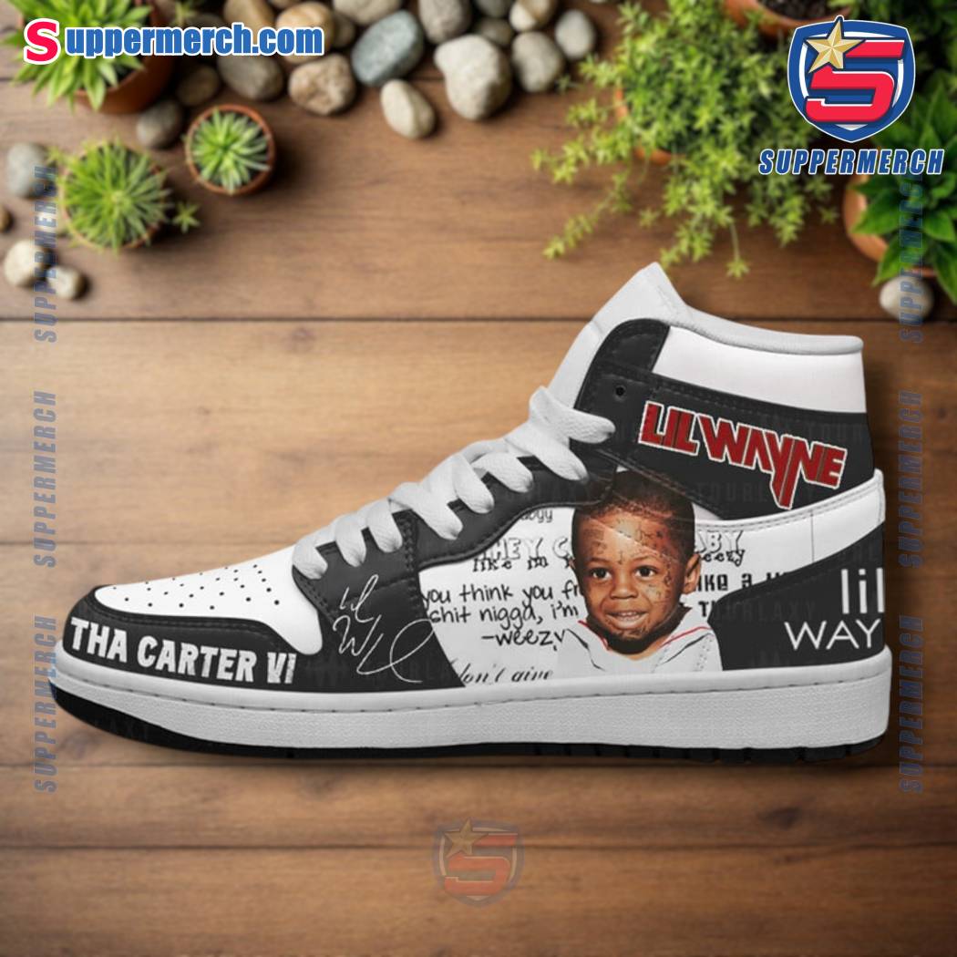 Lil Wayne Tha Carter VI Album Air Jordan High Top Shoes-a Er2Y3Cd