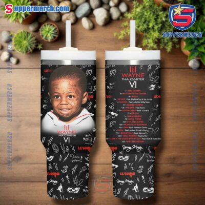 Lil Wayne Tha Carter Vi 40oz Tumbler With Handle JxVU1T7