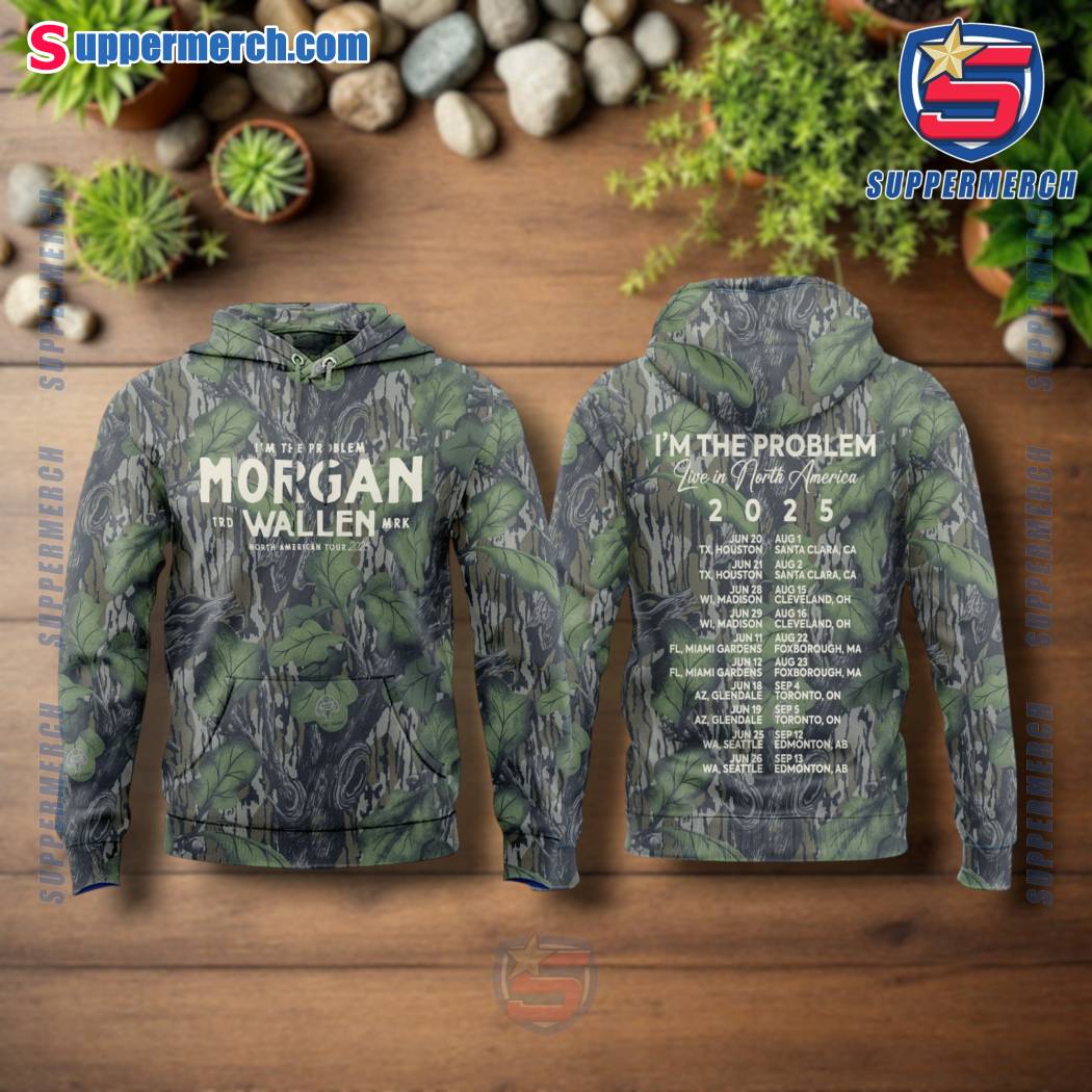 Morgan Wallen I'm The Problem North America Tour 2025 Camo T-shirt, Hoodie, Sweatshirt-a wxG3TkF