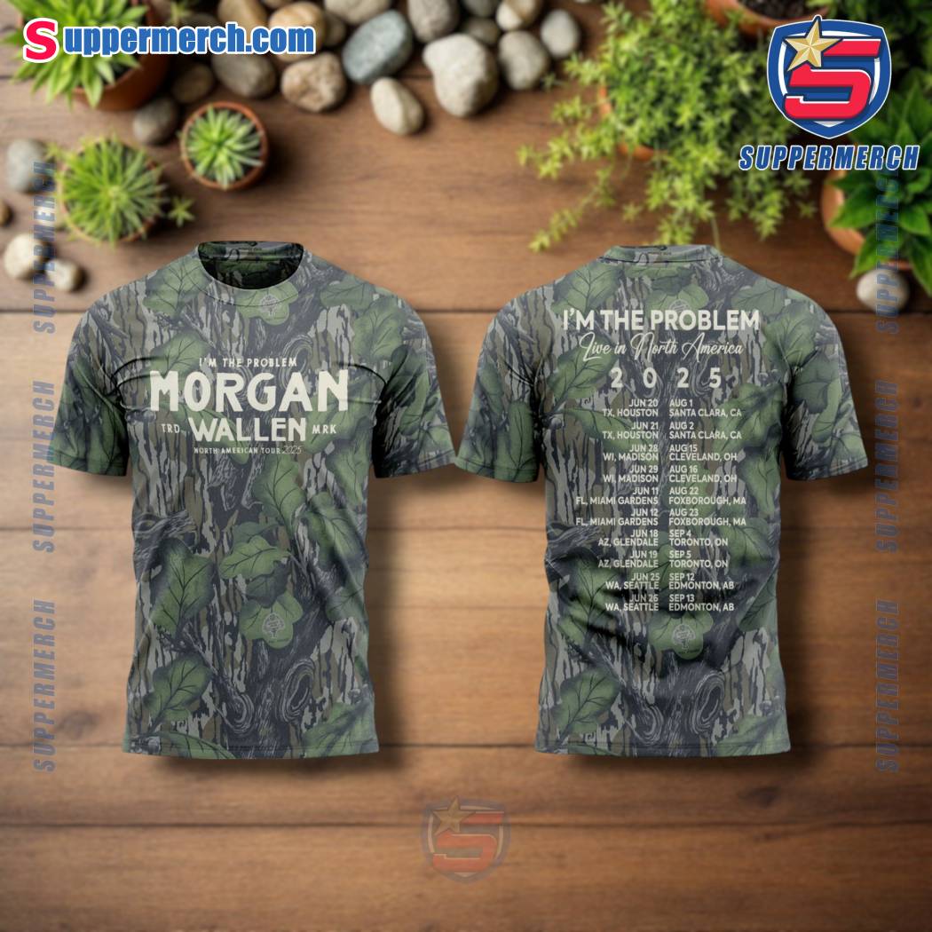 Morgan Wallen I'm The Problem North America Tour 2025 Camo T-shirt, Hoodie, Sweatshirt EzPXlsT