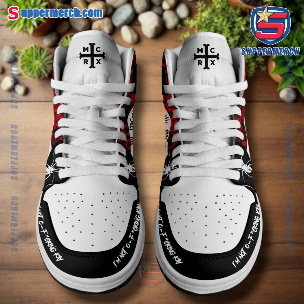 My Chemical Romance I'm Not F-cking Kay Air Jordan High Top Shoes-b mpCAwHu
