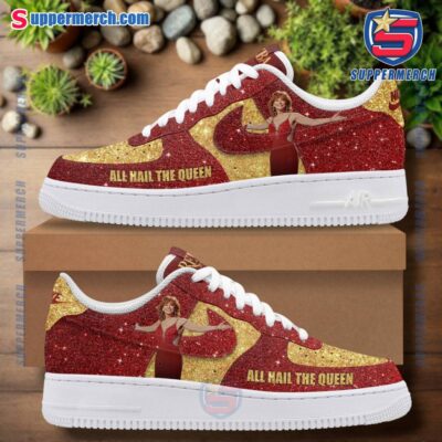 Reba Mcentire All Hail The Queen Glitter Air Force Shoes L2814VQ